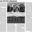 Karpaty 1914-1915 článok Sninské noviny